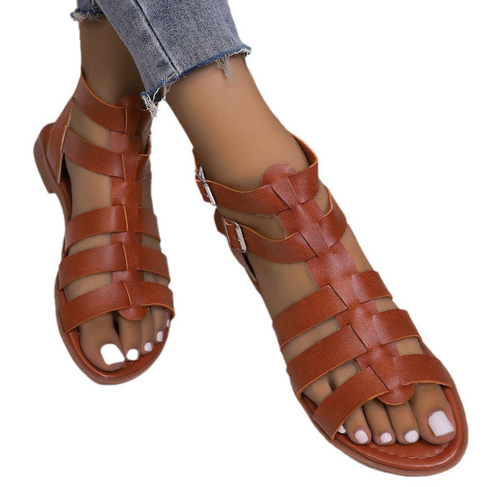 Damen Bequeme und stilvolle Riemen-Sandalen