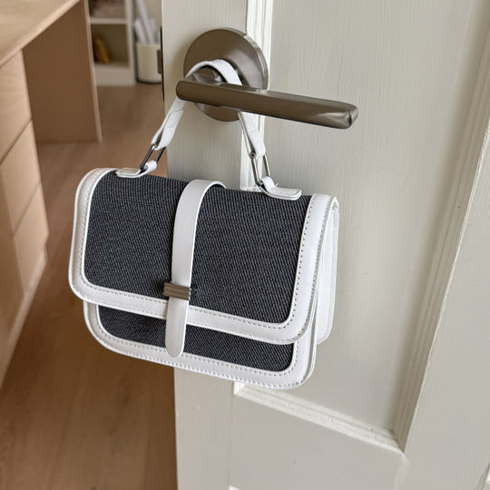 Damen Umhängetasche mit strukturiertem Design und abnehmbarem Schulterriemen Nord Taschen