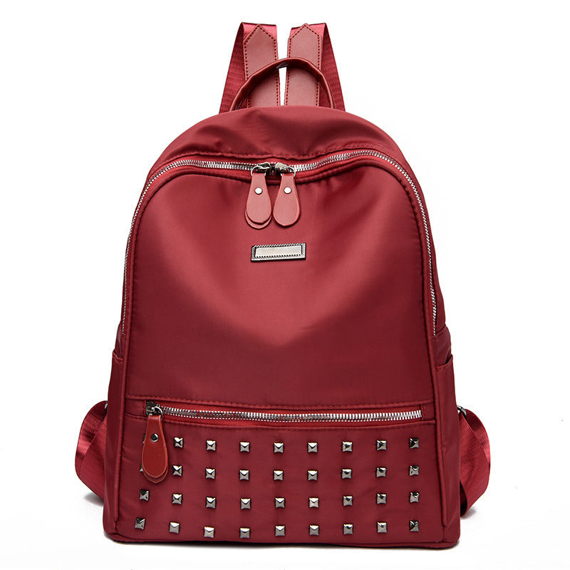 Damen stylischer Rucksack mit Nieten Nord Taschen