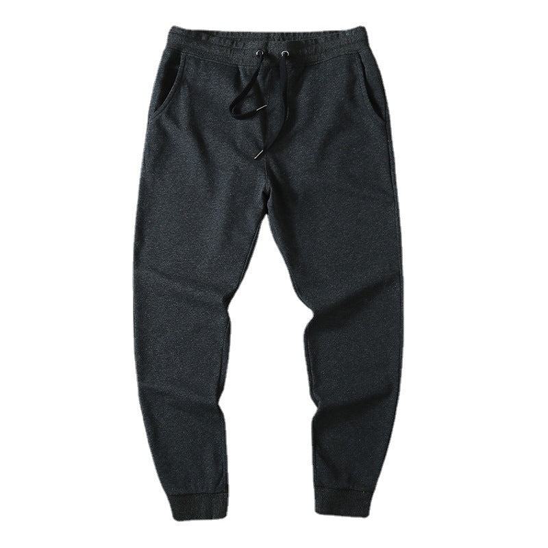 Herren Slim-Fit Fleece-Jogginghose mit elastischem Bund, Kordelzug und gekämmter Innenseite Nord Taschen
