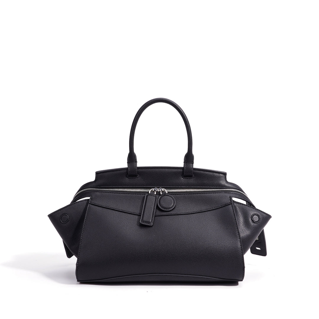 Damen elegante Handtasche mit praktischen Fächern Nord Taschen