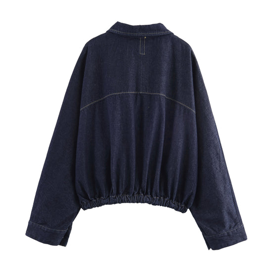 Damen 20+ hochtaillierte geradegeschnittene Jeans mit Clean-Denim und Kontrastnähten Nord Taschen