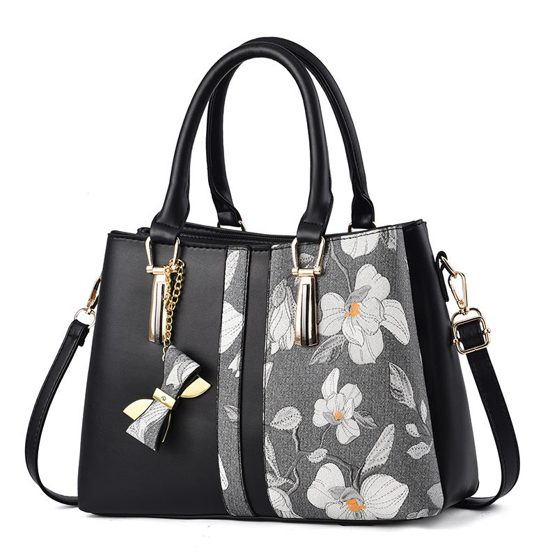 Damen modische Handtasche im eleganten Blumendesign Nord Taschen