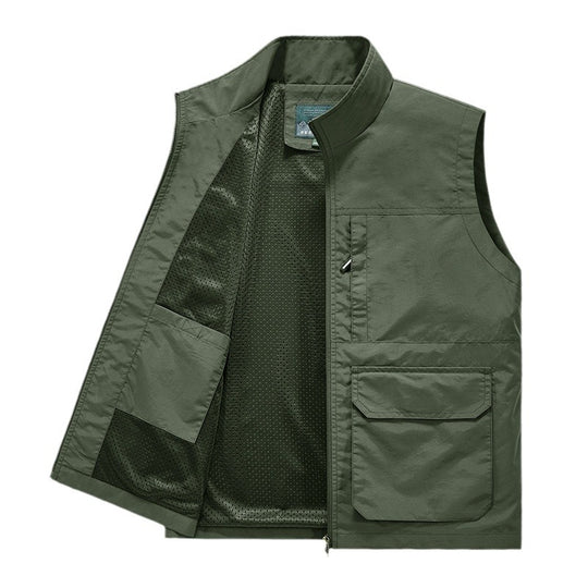 Herren Multifunktionale Outdoor-Weste Nord Taschen 1787797411