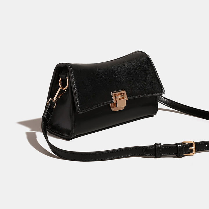 Damen Umhängetasche mit elegantem Klappverschluss und hochwertigem Kunstleder Nord Taschen
