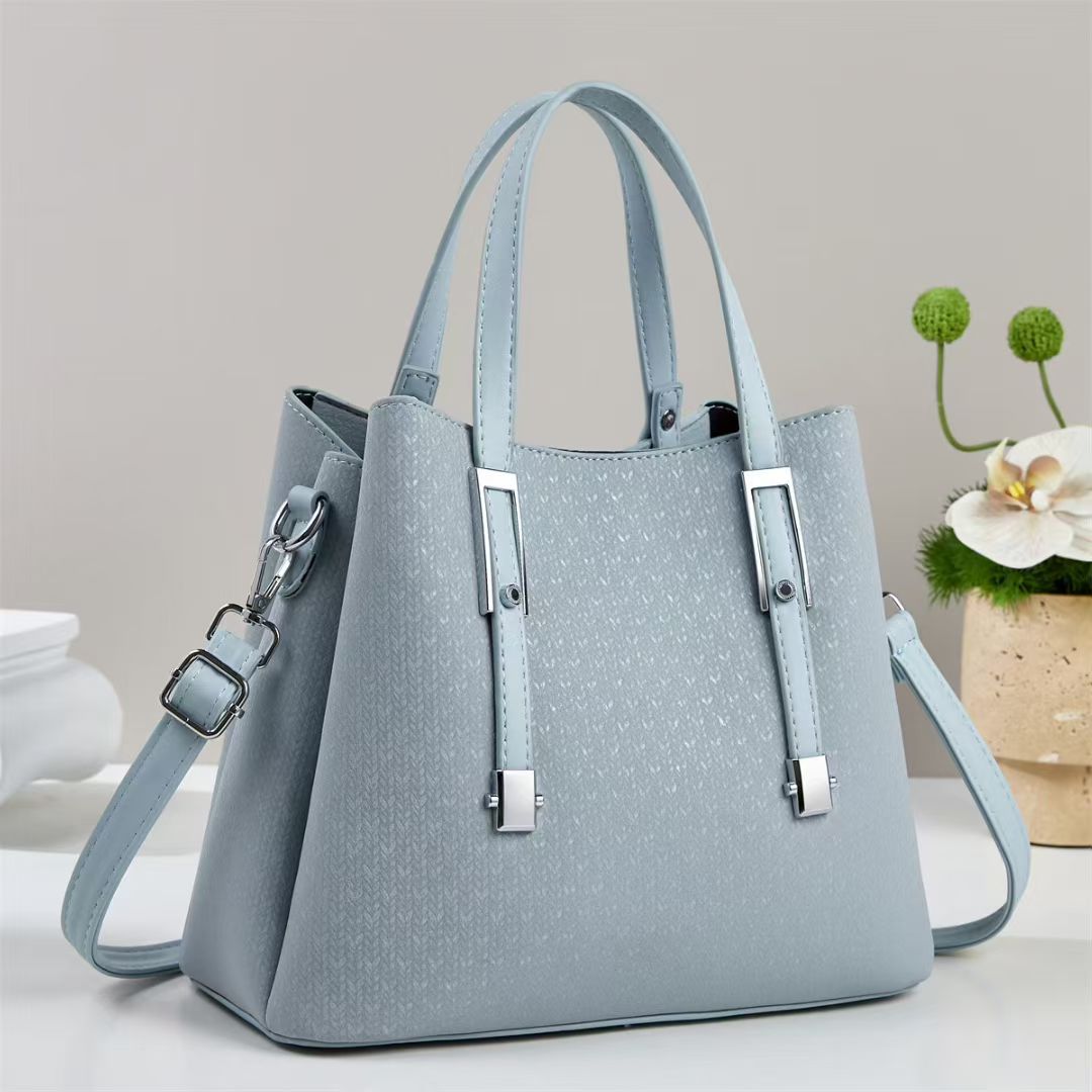 Damen Handtasche mit eleganter Struktur und abnehmbarem Schultergurt Nord Taschen