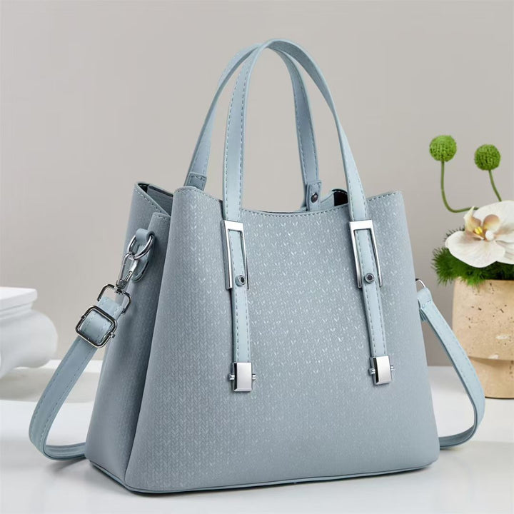 Damen Handtasche mit eleganter Struktur und abnehmbarem Schultergurt Nord Taschen
