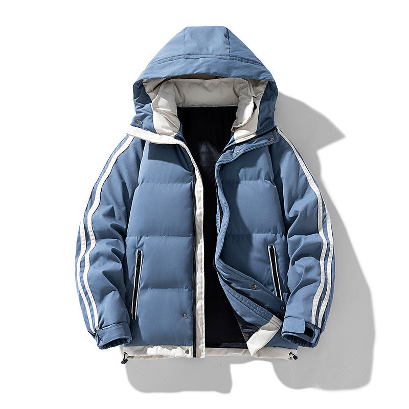 Herren Variabler Winterparka mit abnehmbarer Kapuze Nord Taschen