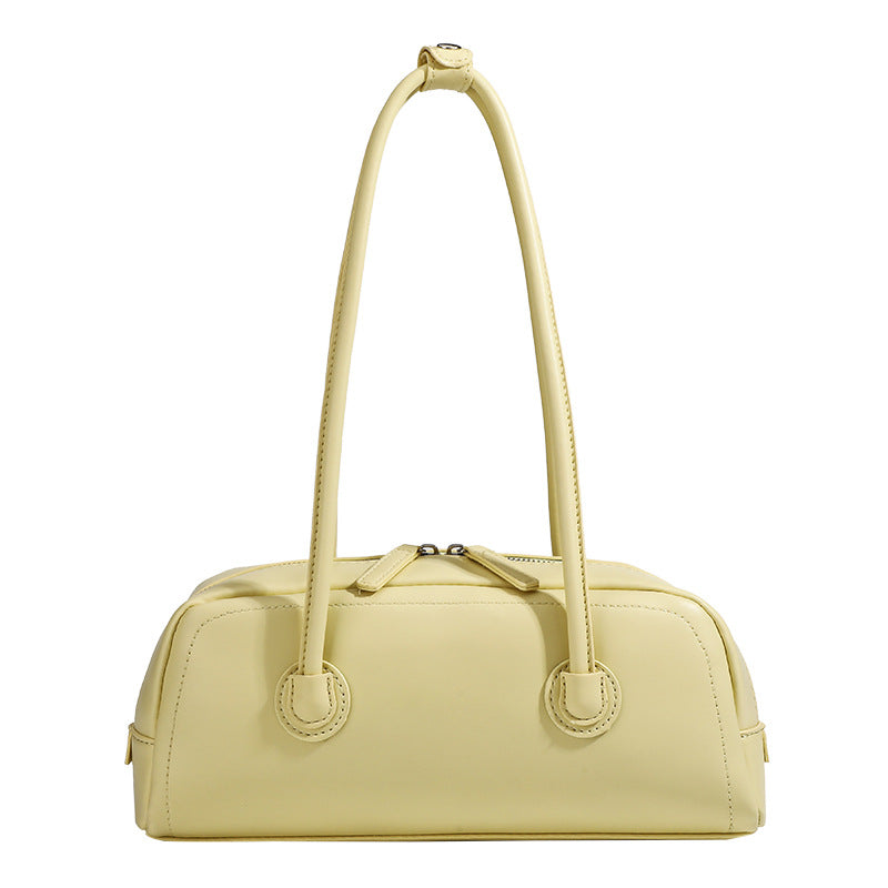 Damen Handtasche mit elegantem, minimalistischen Design und praktischem Reißverschluss Nord Taschen