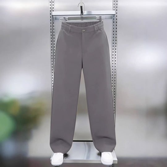 Herren weite Chinohose im Relaxed‑Fit mit elastischem Komfortbund und Seitentaschen Nord Taschen