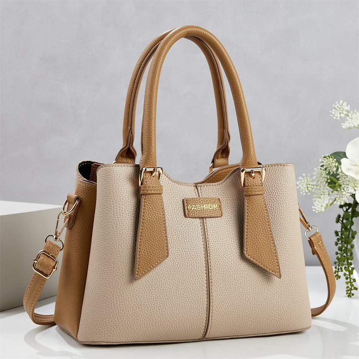 Damen Lederhandtasche mit abnehmbarem Schulterriemen von Nord Taschen