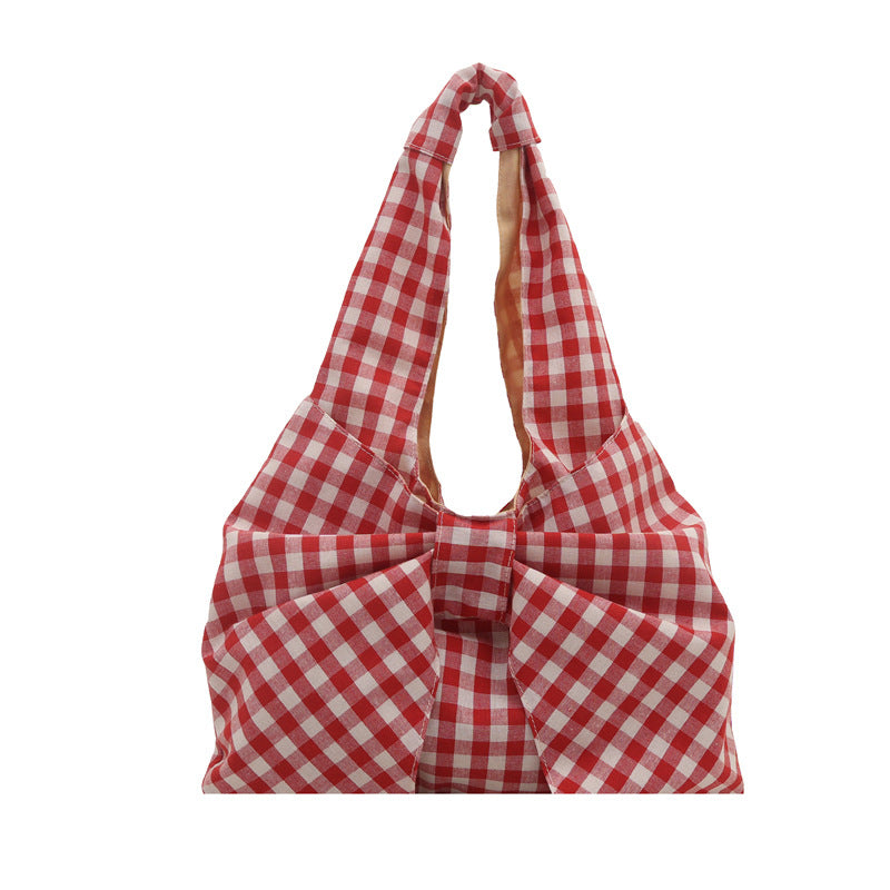 Damen Umhängetasche mit dekorativem Schleifen-Design Nord Taschen