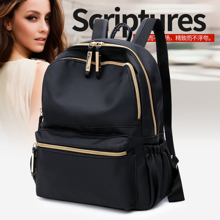 Damen multifunktionaler Rucksack mit eleganten Goldakzenten Nord Taschen