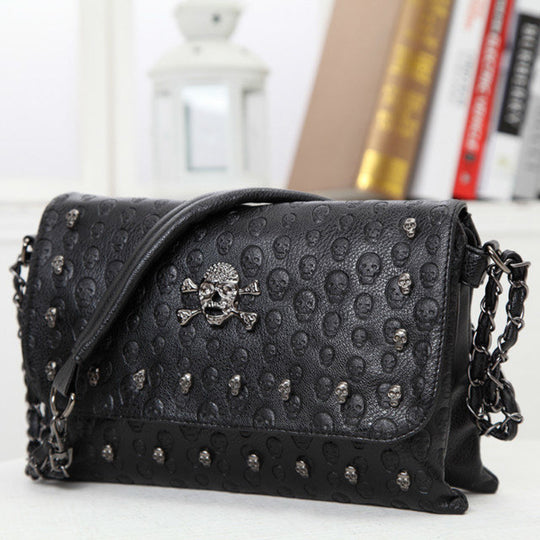 Damen Clutch-Tasche mit edlem Muster und abnehmbarem Schulterriemen Nord Taschen