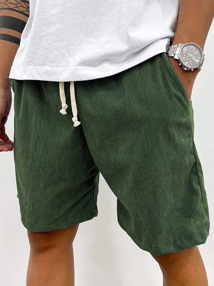 Nord Taschen | Herren Casual Kordelzug Cord Shorts