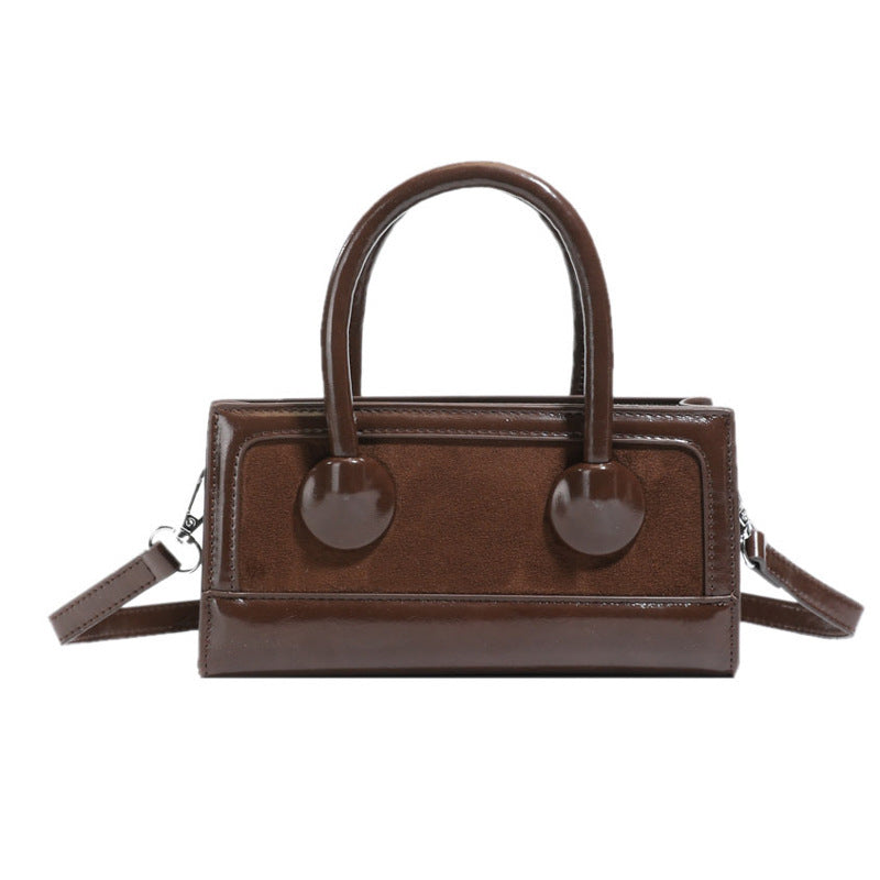 Damen strukturierte Handtasche mit abnehmbarem Schulterriemen Nord Taschen