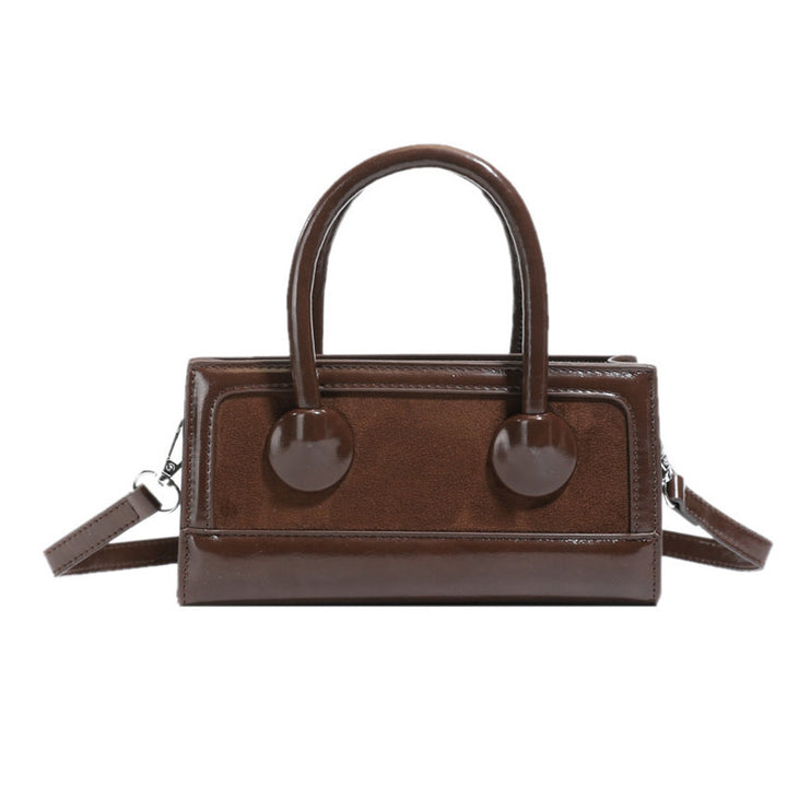 Damen strukturierte Handtasche mit abnehmbarem Schulterriemen Nord Taschen