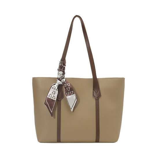 Damen Shopper-Tasche aus hochwertigem Kunstleder mit praktischen Fächern Nord Taschen