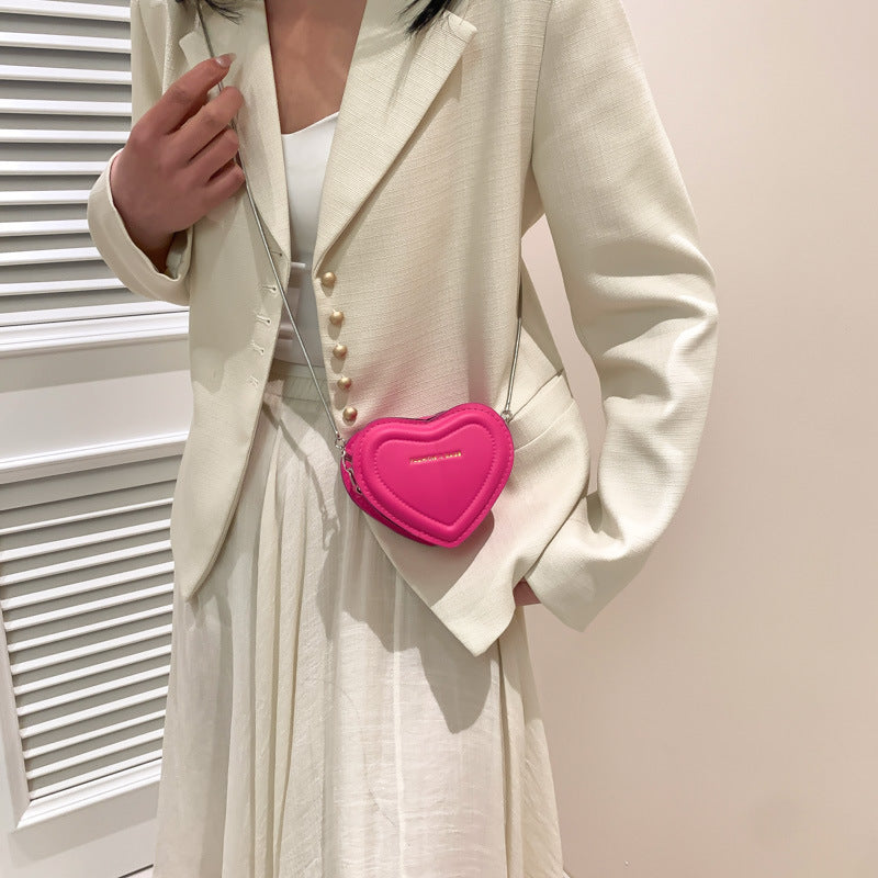 Damen Herzförmige Clutch Nord Taschen