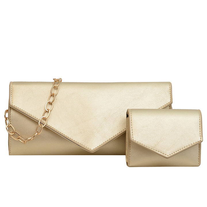 Damen elegante Clutch mit abnehmbarem Kartenetui Nord Taschen