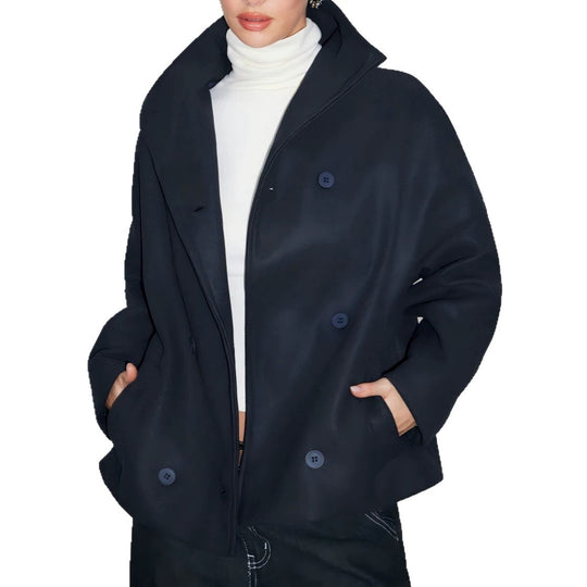 Damen Modischer Oversize-Blazer Nord Taschen
