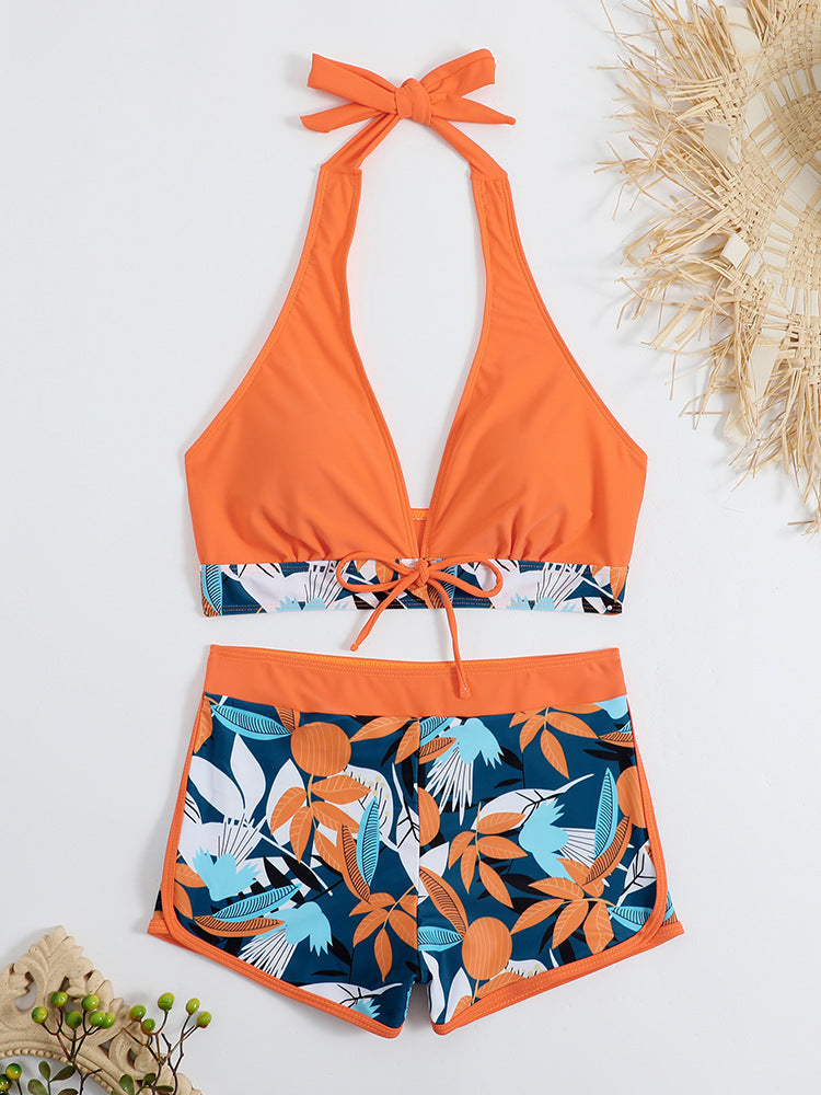 Damen Sportliches Bikini-Set mit verdecktem Bauch