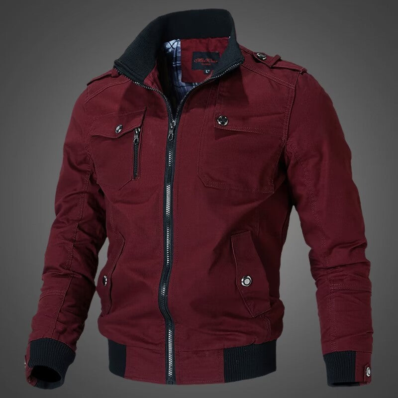 Herren modische Utility-Jacke Nord Taschen