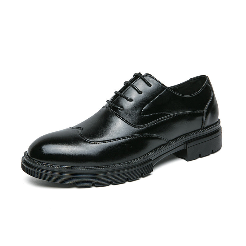 Damen Elegante Schnürschuhe mit hochwertigem Leder und rutschfester Sohle