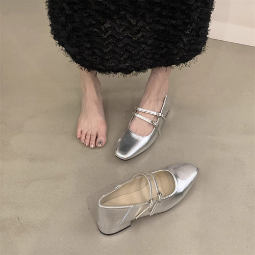Damen stilvolle Pumps mit verstellbaren Riemen