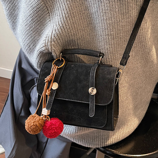 Damen Schultertasche im vintage-inspirierten Design Nord Taschen