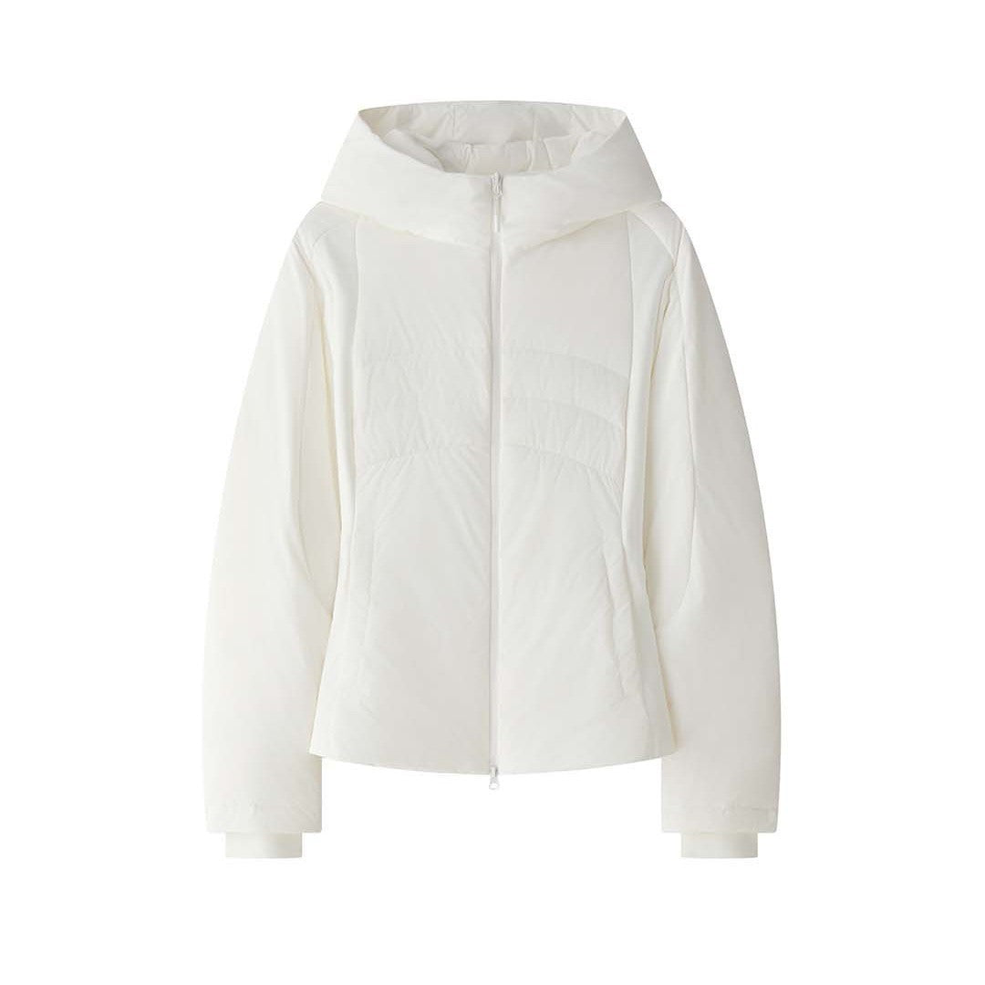 Damen Steppjacke mit Kapuze, leicht wattiertem Futter und Daumenloch-Ärmeln Nord Taschen