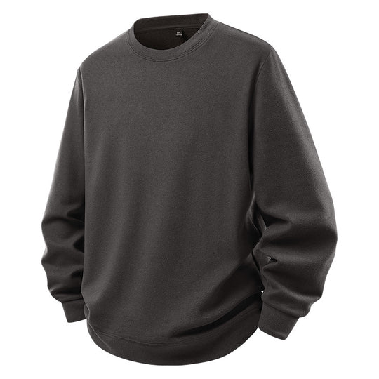 Herren Oversize-Sweatshirt mit Rundhals und gerippten Bündchen Nord Taschen
