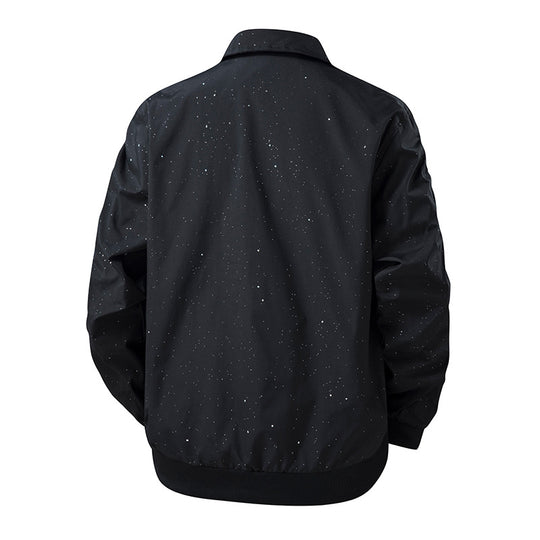 Herren Modische Übergangsjacke mit innovativem Stehkragen und nahtlosen Seitentaschen Nord Taschen