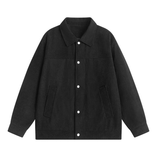 Herren Overshirt-Jacke im Utility-Design mit Druckknopfleiste und aufgesetzten Eingrifftaschen Nord Taschen