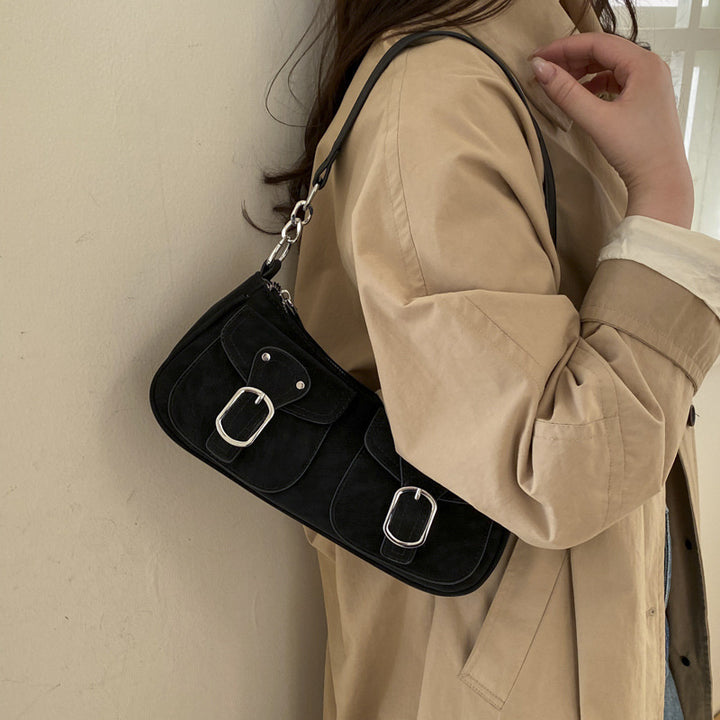 Damen Hobo-Tasche mit praktischem Fächerdesign und modischen Schnallen Nord Taschen