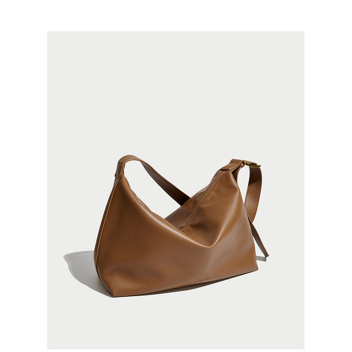 Damen Hobo-Tasche aus hochwertigem Kunstleder mit stilvollem, geschwungenem Design Nord Taschen