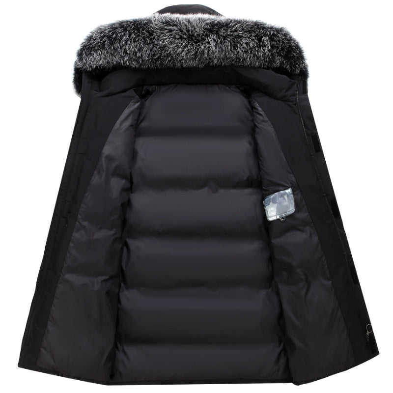 Damen Winterparka mit abnehmbarer Kapuze und kuscheligem Kunstfell Avellé