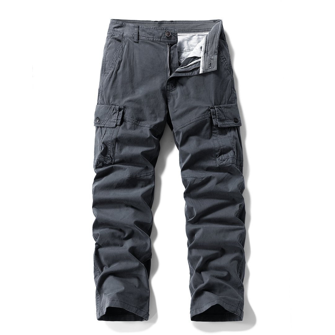 Herren Utility-Cargo-Hose im Vintage-Workwear-Look mit verstärkten Kniepartien und extra Stauraum Nord Taschen