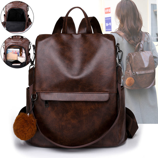 Damen Rucksack mit eleganter Soft-Touch-Oberfläche und praktischen Fächern Nord Taschen