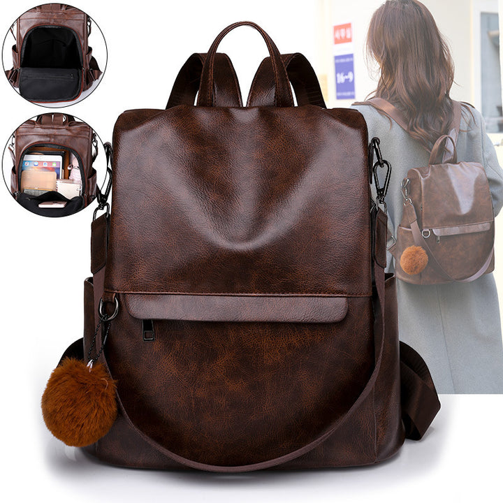 Damen Rucksack mit eleganter Soft-Touch-Oberfläche und praktischen Fächern Nord Taschen