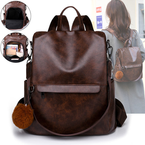 Damen Rucksack mit eleganter Soft-Touch-Oberfläche und praktischen Fächern Nord Taschen