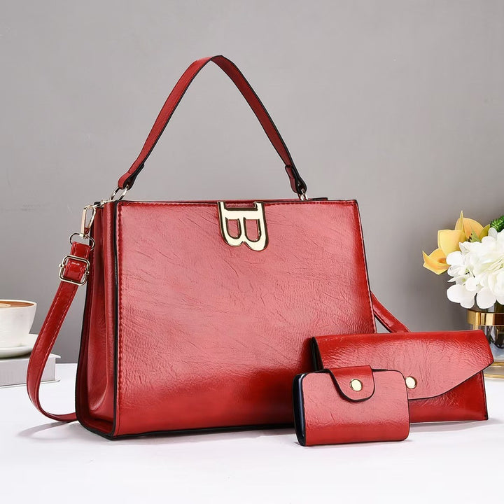 Damen elegante Handtasche mit abnehmbarem Geldbeutel Nord Taschen