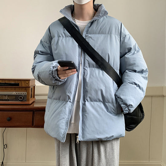 Unisex Oversize Steppjacke mit hohem Stehkragen und Thermofutter Nord Taschen