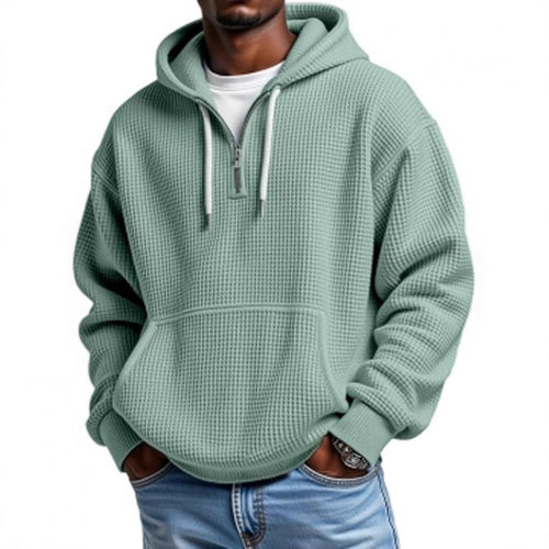 Herren Lässiger Kapuzensweater mit innovativer Struktur Nord Taschen