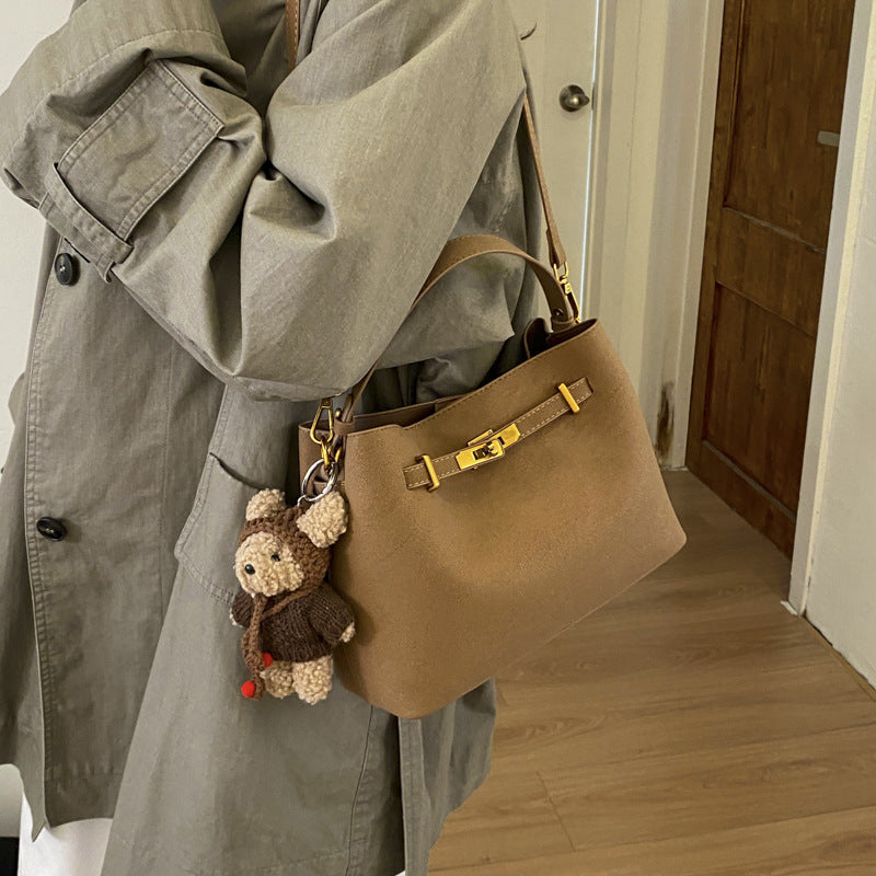 Damen hochwertige Handtasche mit eleganten Details Nord Taschen