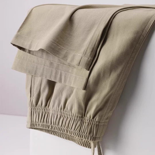 Herren Modische Freizeithose mit elastischem Bund Nord Taschen
