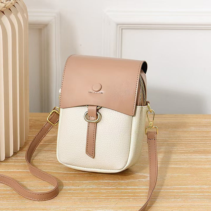 Damen Schultertasche mit praktischem Fächersystem und verstellbarem Tragegurt Nord Taschen