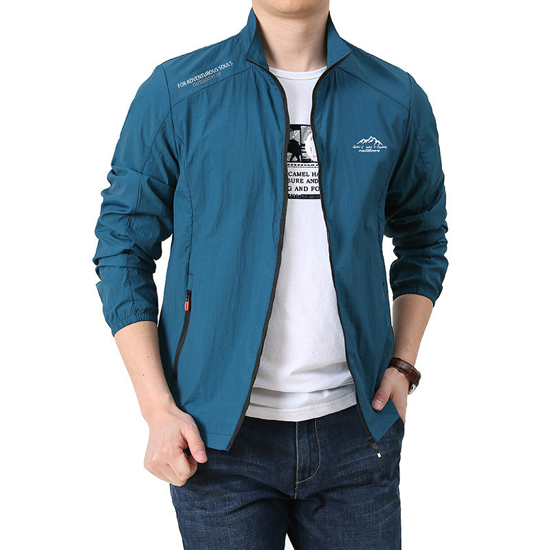 Herren Leichte Sportjacke mit praktischem Reißverschluss Nord Taschen