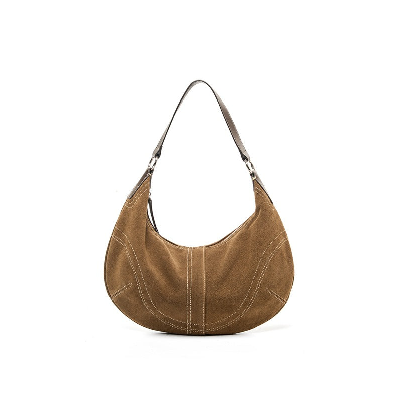 Damen Lederhandtasche mit modernen Akzenten Nord Taschen