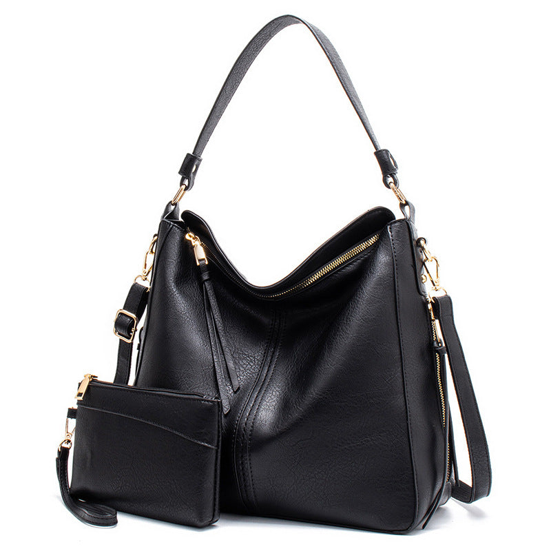 Damen Hobo-Tasche mit abnehmbarem Kosmetiktäschchen Nord Taschen